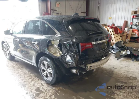 2020 Acura Mdx Standard z USA, uszkodzony, nr VIN 5J8YD4H30LL045618